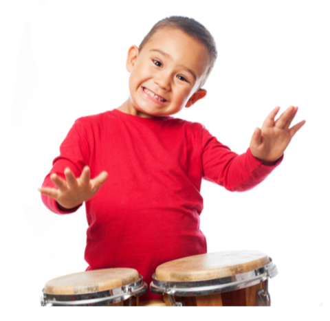 Boy Drumming