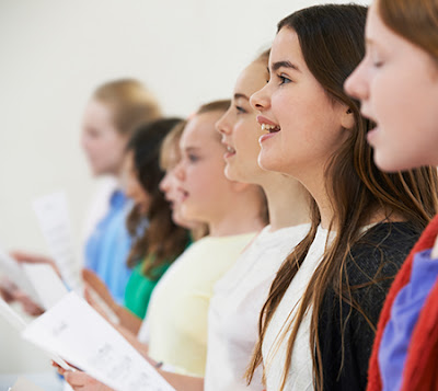 Students Singing