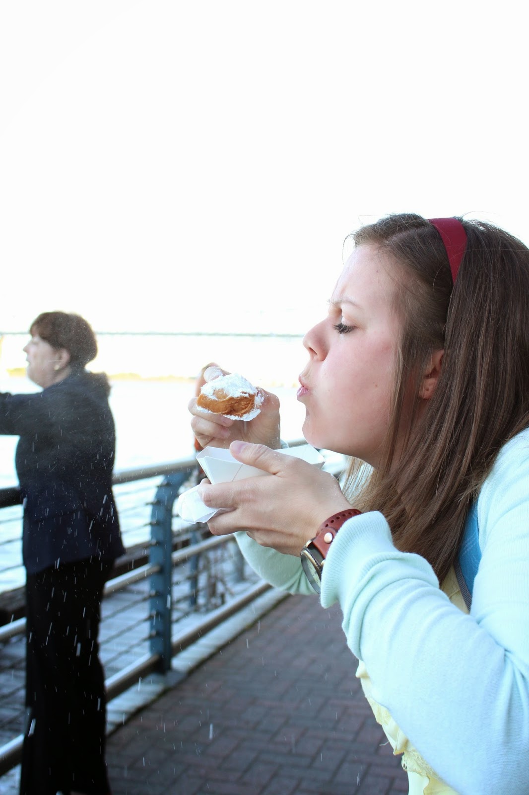 Eating Beignets