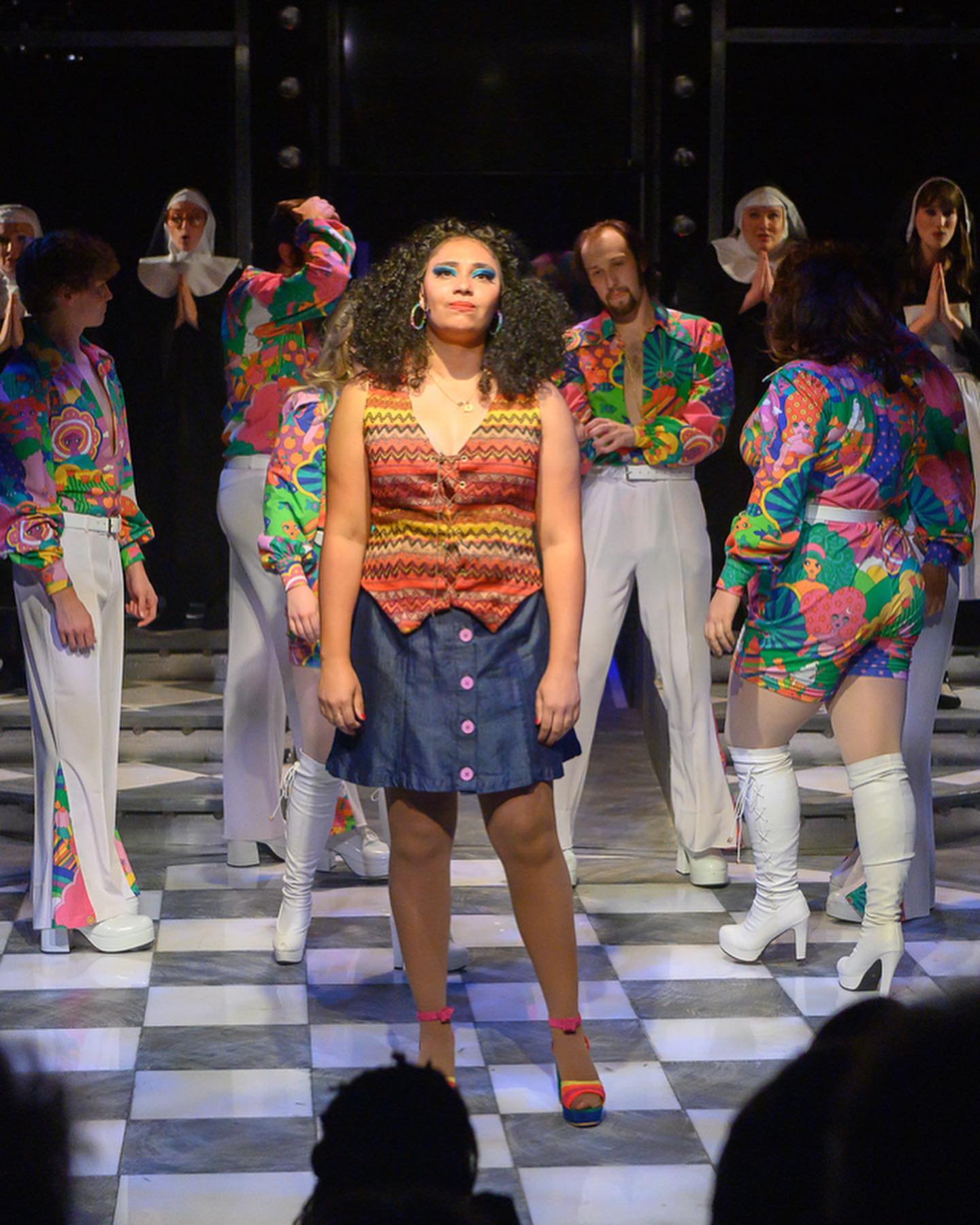 Jessica Jensen as Deloris Van Cartier in Sister Act