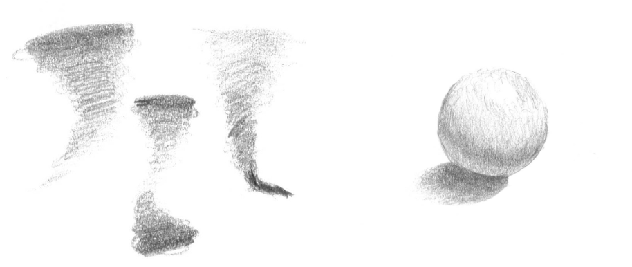Sketches of tornados and spheres